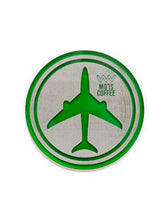 Load image into Gallery viewer, Aeroplane Chess Coaster_GREEN
