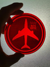 Load image into Gallery viewer, Aeroplane Chess Coaster_RED
