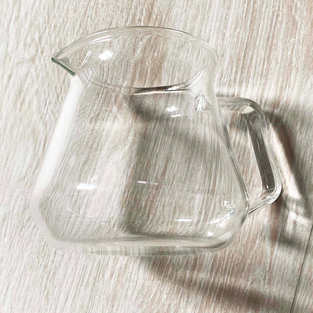 Glass Coffee Server With Volume Marking